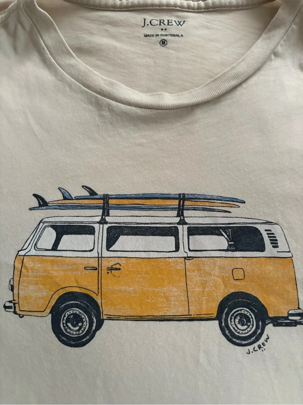 J.Crew Vintage Surf Van Graphic Tee-Men’s/Unisex Size M
